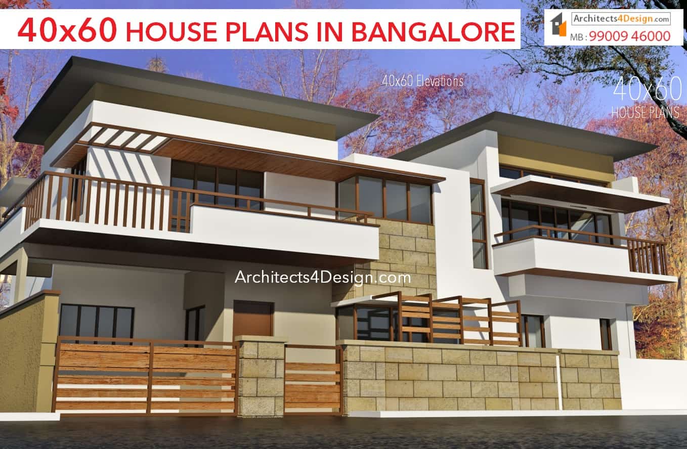 40x60 house plans in bangalore sample 40x60 house designs elevations 40x60