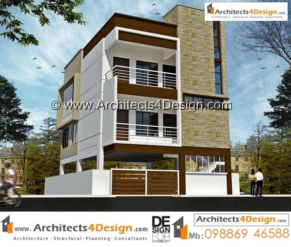 Sample of 30x40 north facing house plans with ground floor for rent and first second for duplex house plan on 30*40 site