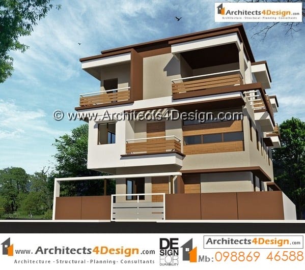 40 60 Elevations Find 40 60 House Elevations Sample Duplex House Plans 40 60 Elevation Architects4design Com Architects In Bangalore