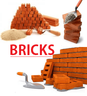 Bricks for construction