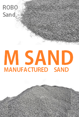 manufactured sand or m sand bangalore