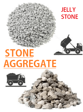 stone aggregates jelly stones for concrete