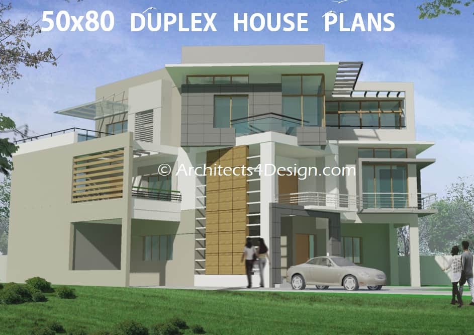 Luxury Big Duplex House Design