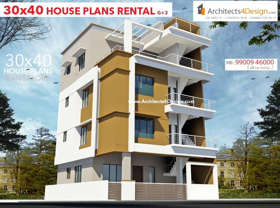 West face g+2  Small house elevation design, 3 storey house