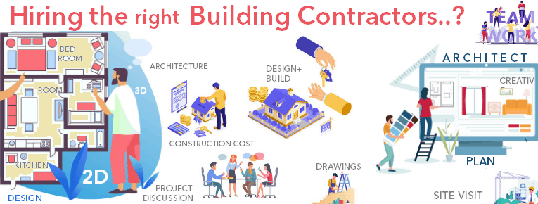 How to choose the right building contractors